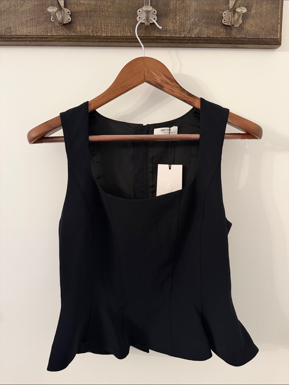 Artizia Rhodora Bustier - Crepette Black S M NWT
